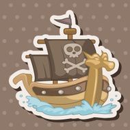 pirate ship theme elements N22