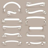 Vintage ribbons set N3