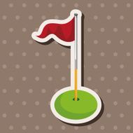 golf equipment theme elements N292
