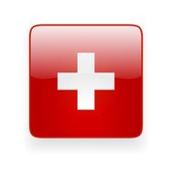 Square icon with flag of Switzerland N2