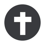 Vector modern gray circle icon N29