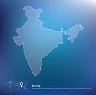 map of India N6