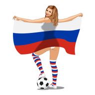 Russia Football Fan
