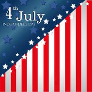 fourth july flag