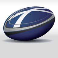 Rugby ball-Scotland