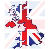 UK map flag N3