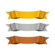 Vector Shaded Ribbons for your Design Project