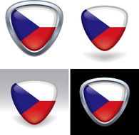 Czech Republic Flag Crest