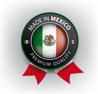 Made in Mexico seal Mexican Flag(vector art) N2