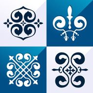 medieval emblem ornament N3