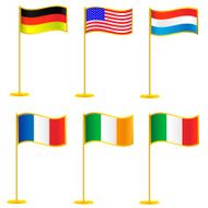 Collection of flags