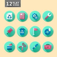 Flat Icon Set N6
