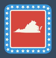Virginia state button N2