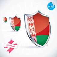 I Love Belarus Flag Illustration