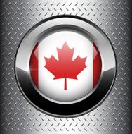 Canada flag button N3