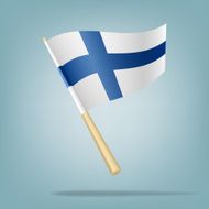 Flag of Finland vector illustration N12