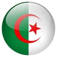 Algeria flag button N2