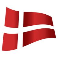 vector denmark flag