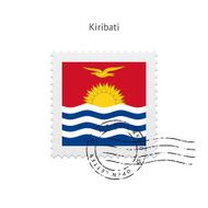 Kiribati Flag Postage Stamp