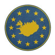 European Union Iceland button