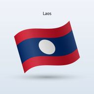 Laos Flag N14