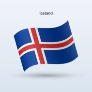 Iceland Flag N18