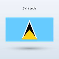 Saint Lucia Flag N8