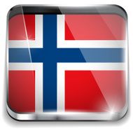 Norway Flag Smartphone Application Square Buttons N2