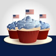 Patriotic Cupcakes