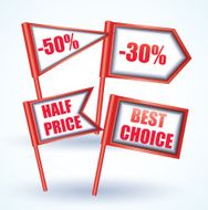 Sale Tags Vector Illustration N9