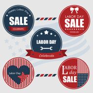 Labor Day Sale Label N2