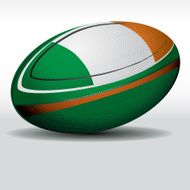 Rugby ball-Ireland