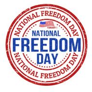National Freedom Day stamp N2