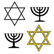 Vector image of a Jewish N3