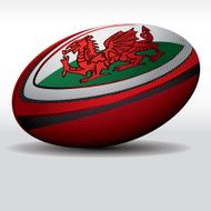 Rugby ball-Wales