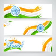 Website header or banner for Indian Republic Day