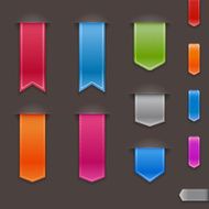 Textured ribbons
