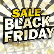 Black Friday Sale Design Graphic
