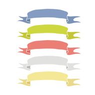 Vintage Ribbon Banner N10