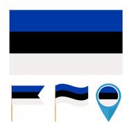 Estonia country flag vector