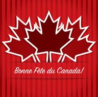 Happy Canada Day card in vector format N37