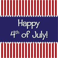 Happy Independence Day card in vector format N9