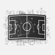 Drawing business formulas playing field tactics N14