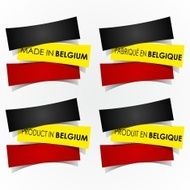 Made In Belgium Badges