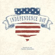 Independence day postertemplate Vector