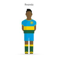 Rwanda football player Soccer uniform