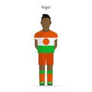 Niger football player Soccer uniform