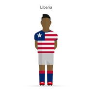 Liberia football player Soccer uniform