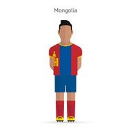 Mongolia football player Soccer uniform