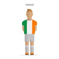 Ireland football player Soccer uniform